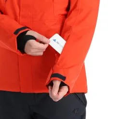 4F, Kumn004 Skijacke Herren Rot -Ski Verkäufe 4f kumn004 aa jas gevoerd heren rood 224fxxx108v3 BI 08