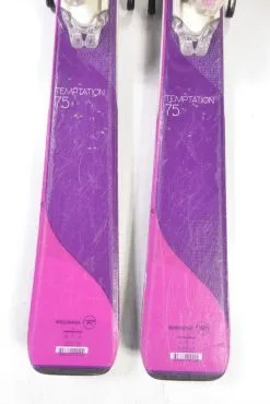 ROSSIGNOL Temptaion 75 Damen-Ski Länge 144cm (1,44m) Inkl. Bindung! #1160