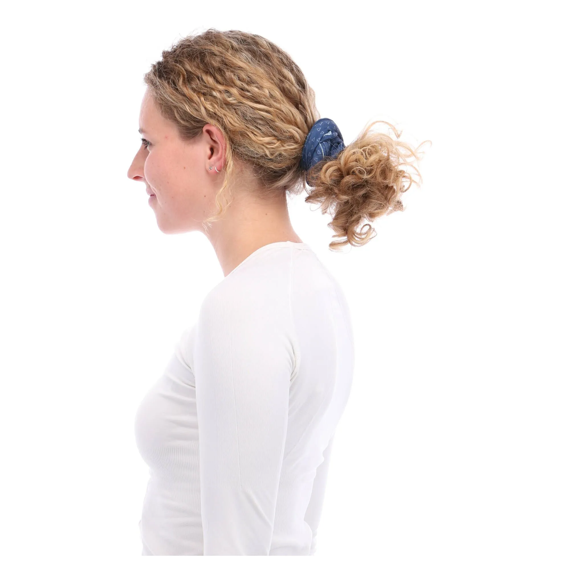 Deluni, Lightweight Neckwarmer Triangles, Schal, Blau 8 Deluni, Lightweight Neckwarmer Triangles, Schal, Blau – Bild 6